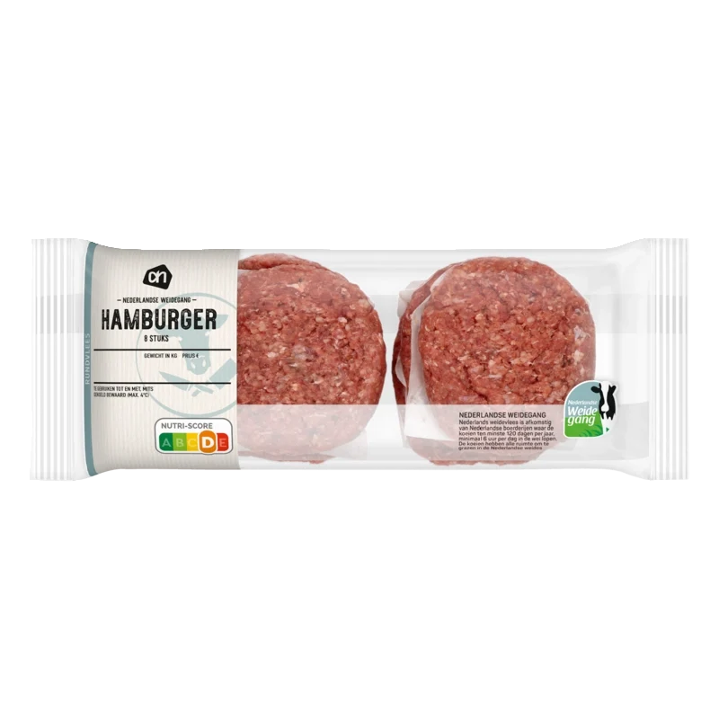Hamburger 8 stuks