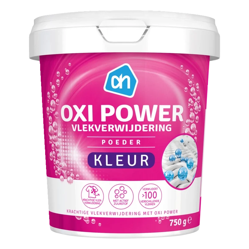Oxi power vlekverwijdering poeder kleur