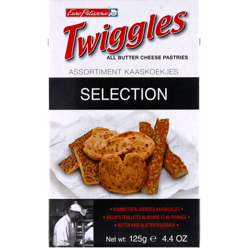 Euro Patisserie Twiggles selection kaaskoekjes