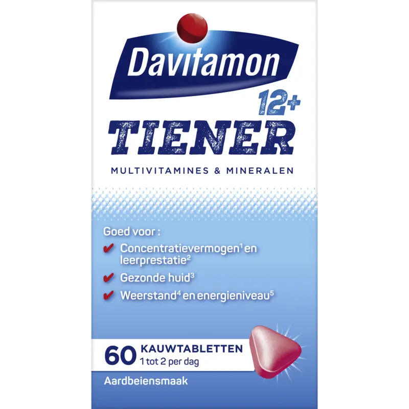 Davitamon Tiener boost 12+ multivitamine