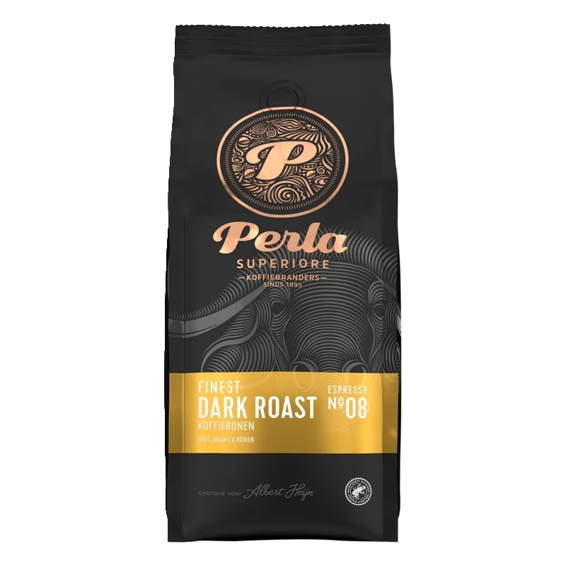 Perla Superiore Finest dark roast koffiebonen