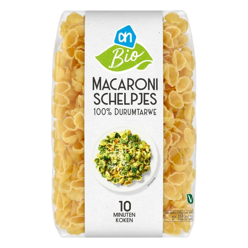 Biologisch Schelpjes pasta