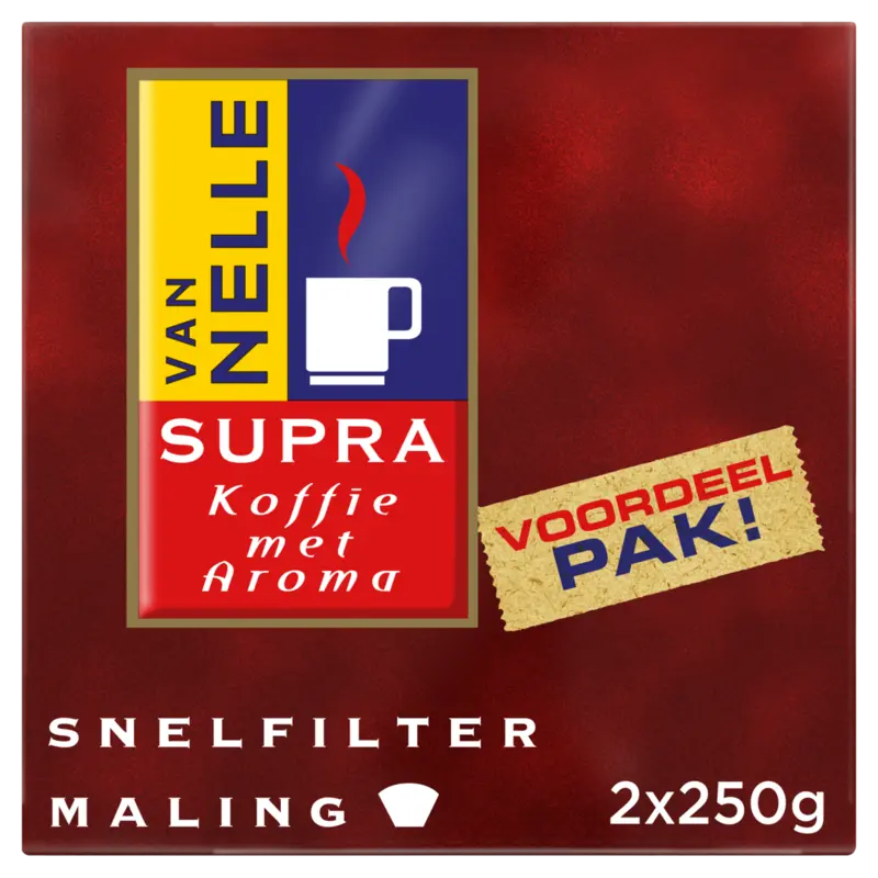 Van Nelle Supra snelfiltermaling voordeelpak