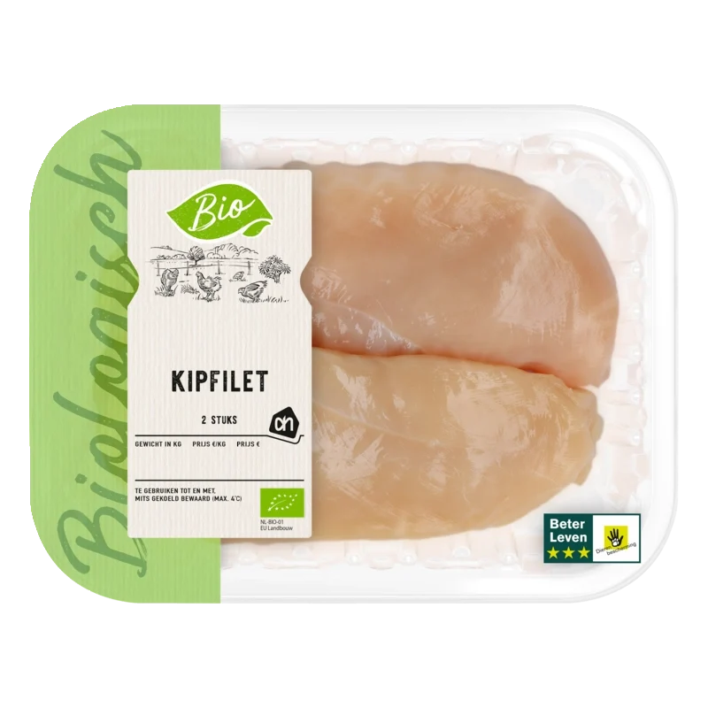 Biologisch Kipfilet 2 stuks