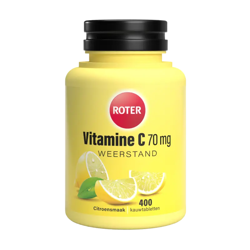 Roter Vitamine C 70mg citroen kauwtabletten