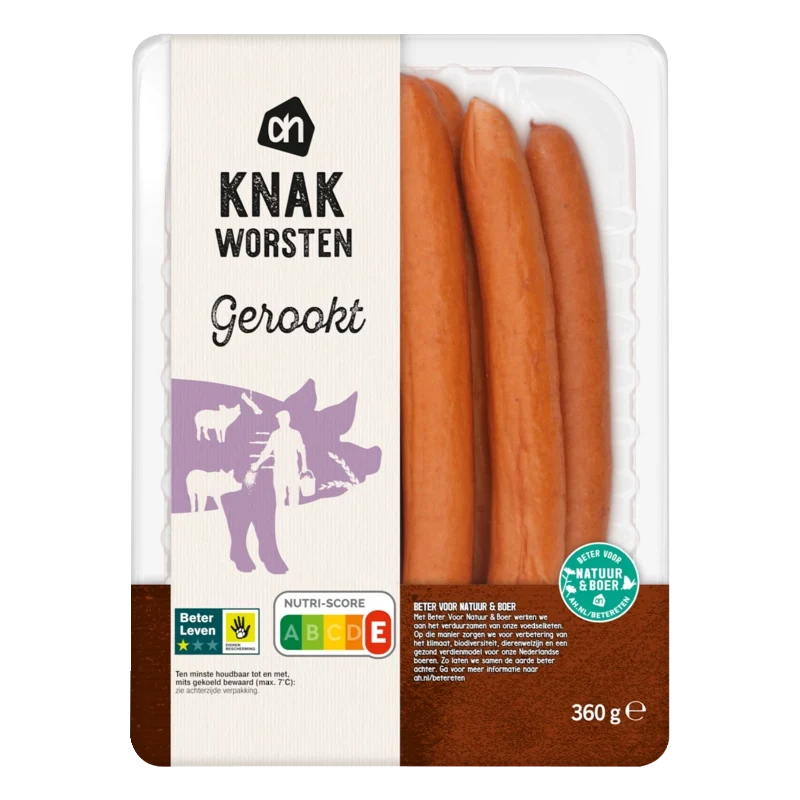 Gerookte knakworsten