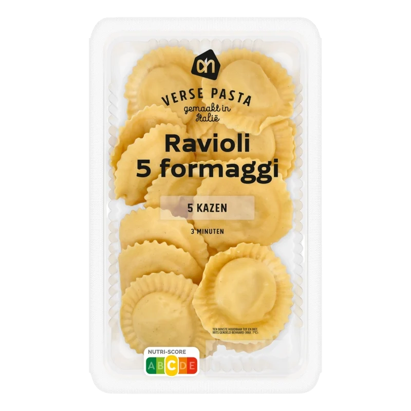 Verse ravioli 5 formaggio