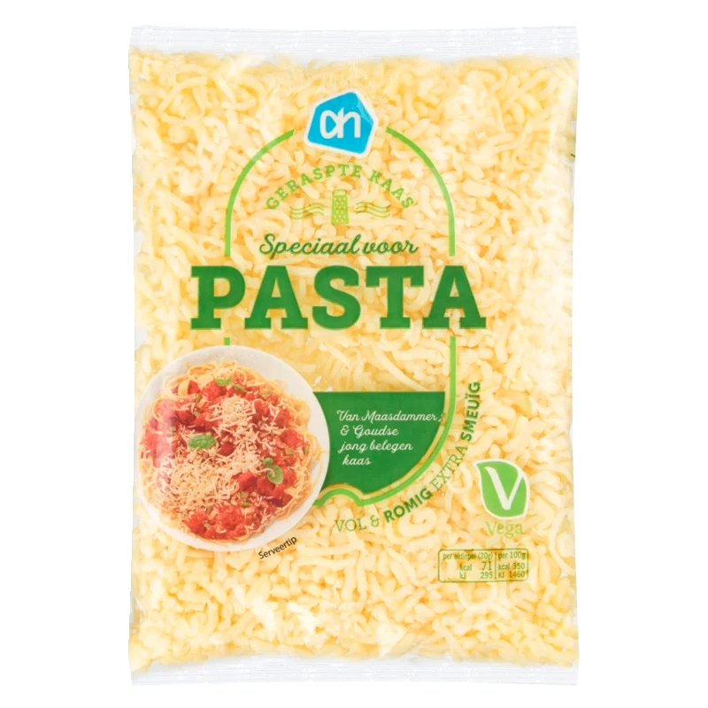 Pasta geraspte kaas