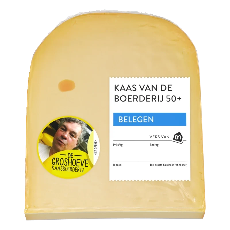 Kaas vd boerderij belegen 50+ stuk