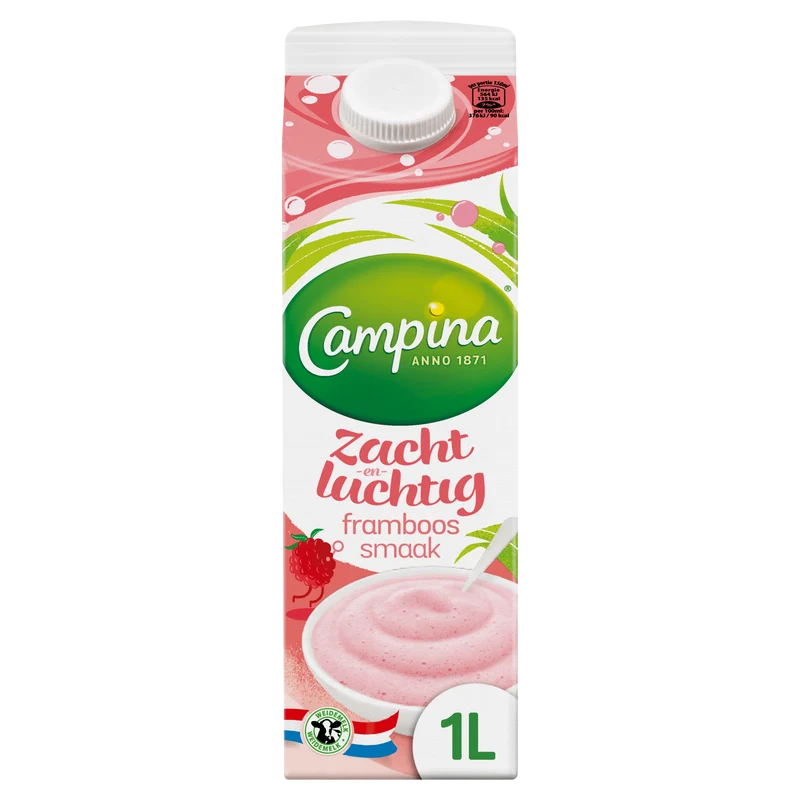 Campina Zacht & luchtig framboos