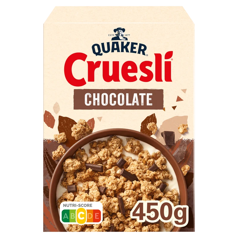 Quaker Cruesli chocolade