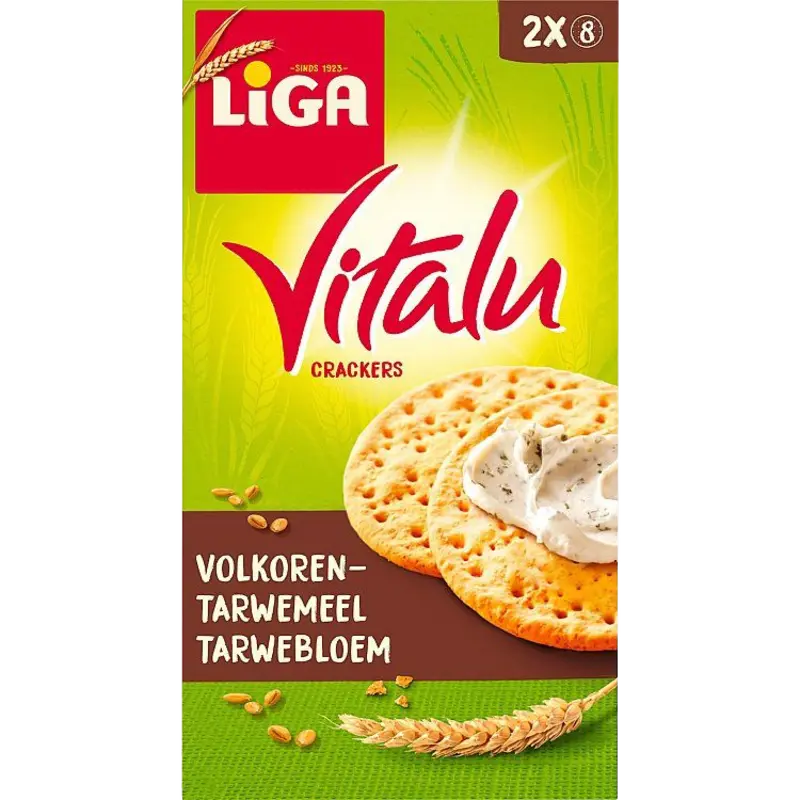 Liga Vitalu crackers volkoren tarwe