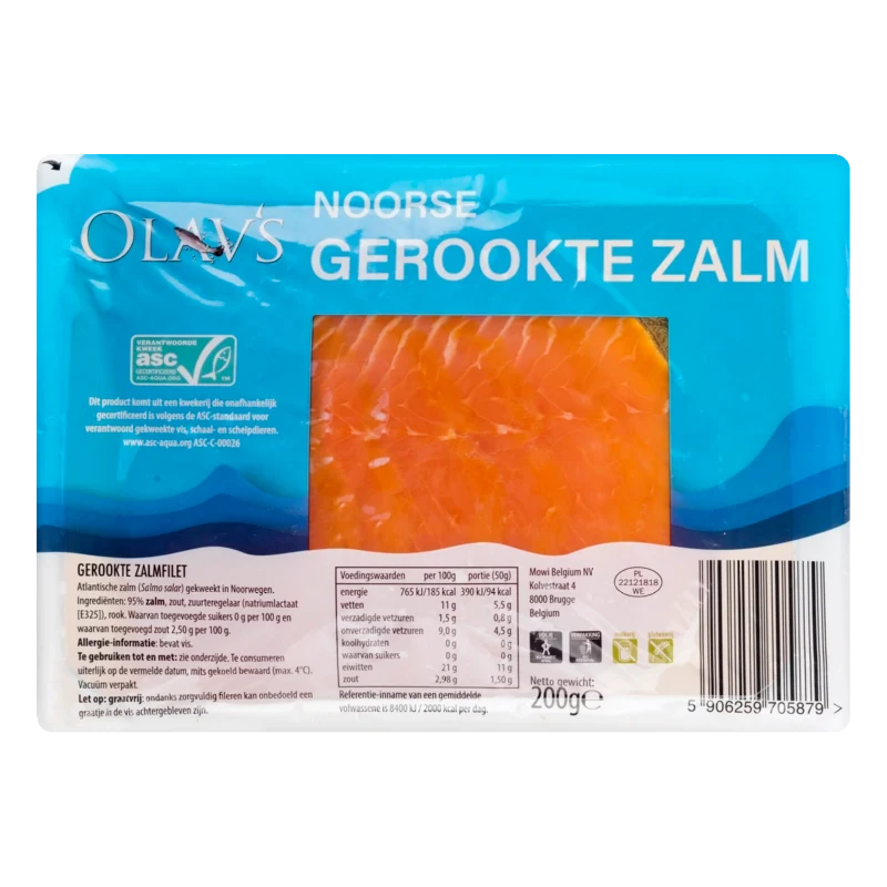 Olav's Gerookte zalmfilet