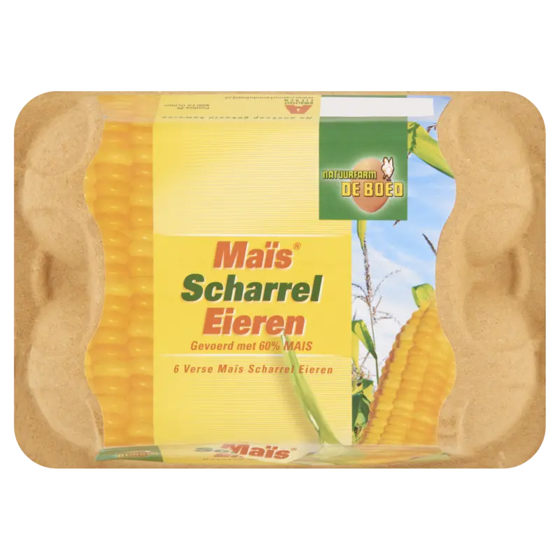 Natuurfarm de Boed Mais-scharreleieren M
