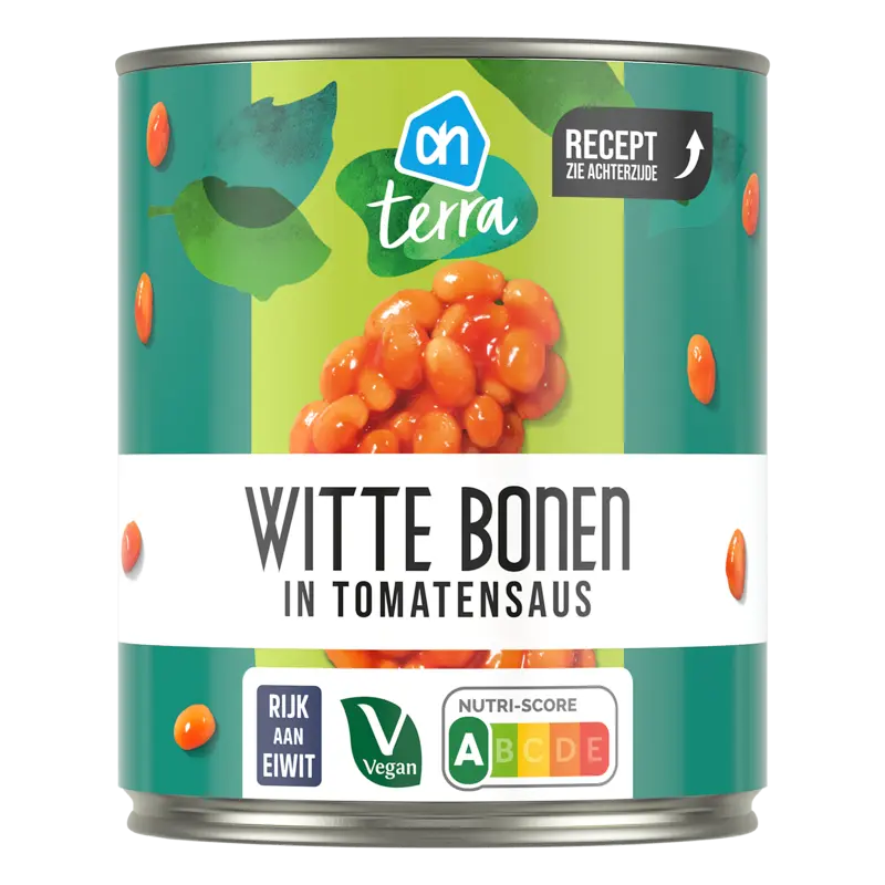 Witte bonen in tomatensaus
