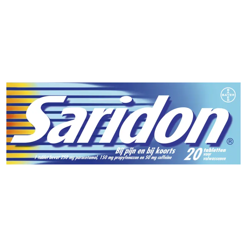 Saridon Bij pijn en bij koorts tabletten