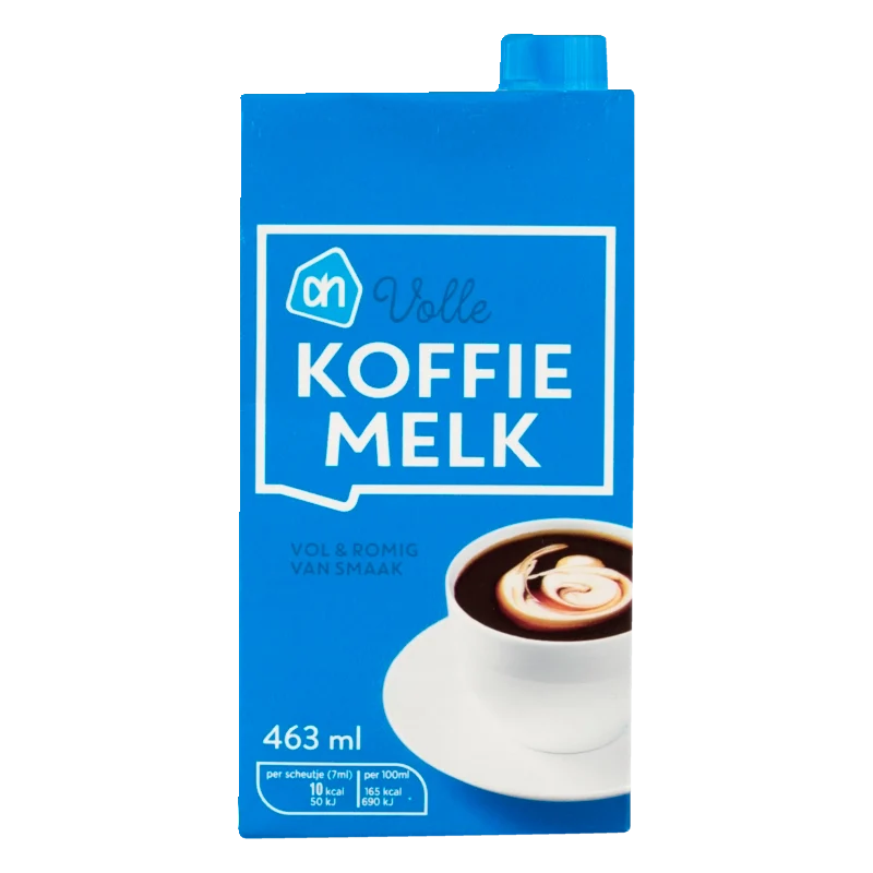Volle koffiemelk