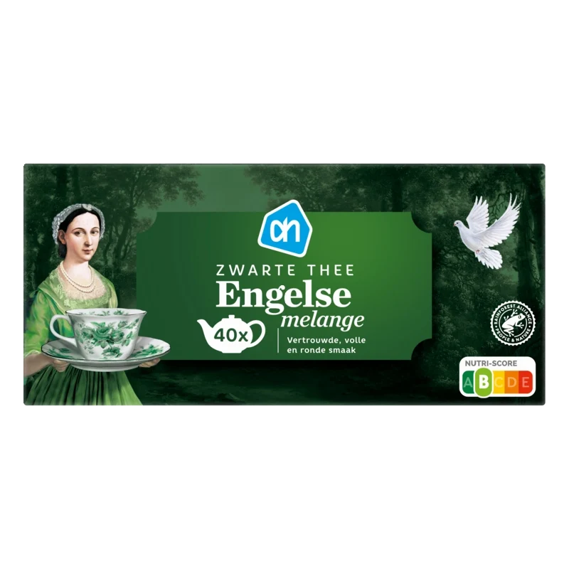 Zwarte thee Engelse melange meerkops