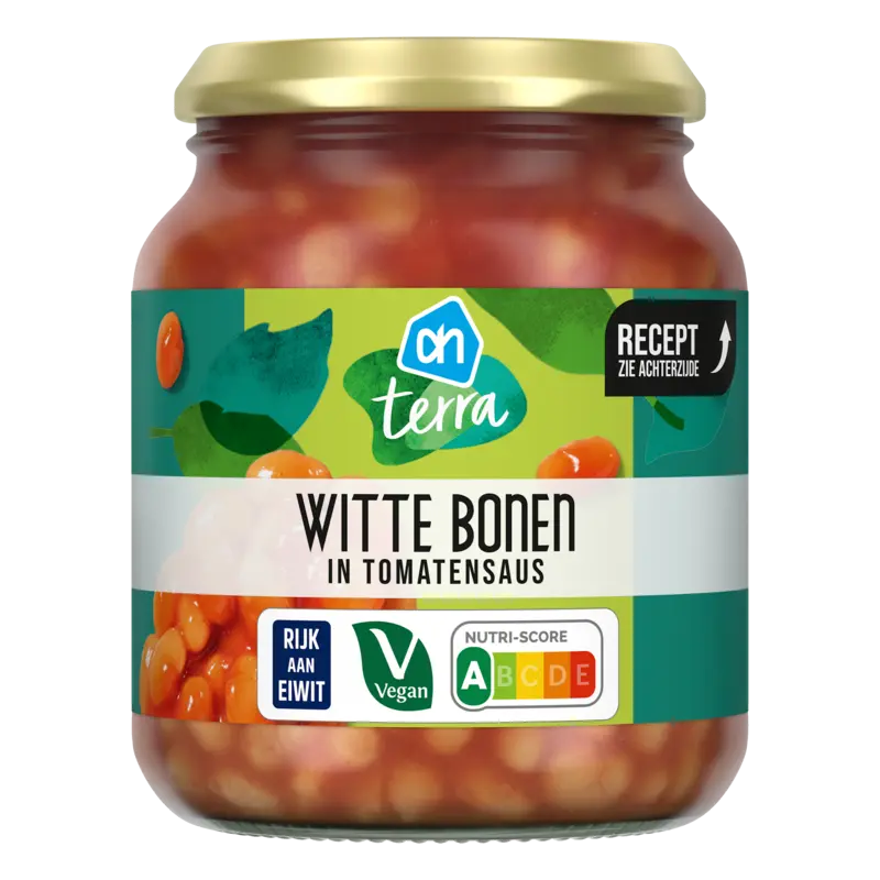 Witte bonen in tomatensaus