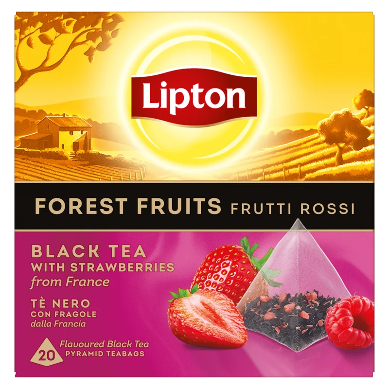 Lipton Zwarte thee Forest Fruit