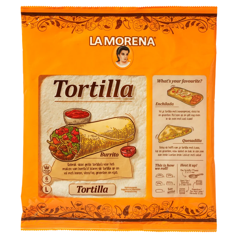 La Morena Tortilla naturel