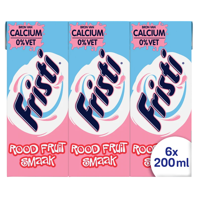 Fristi Rood fruit mini 6-pack