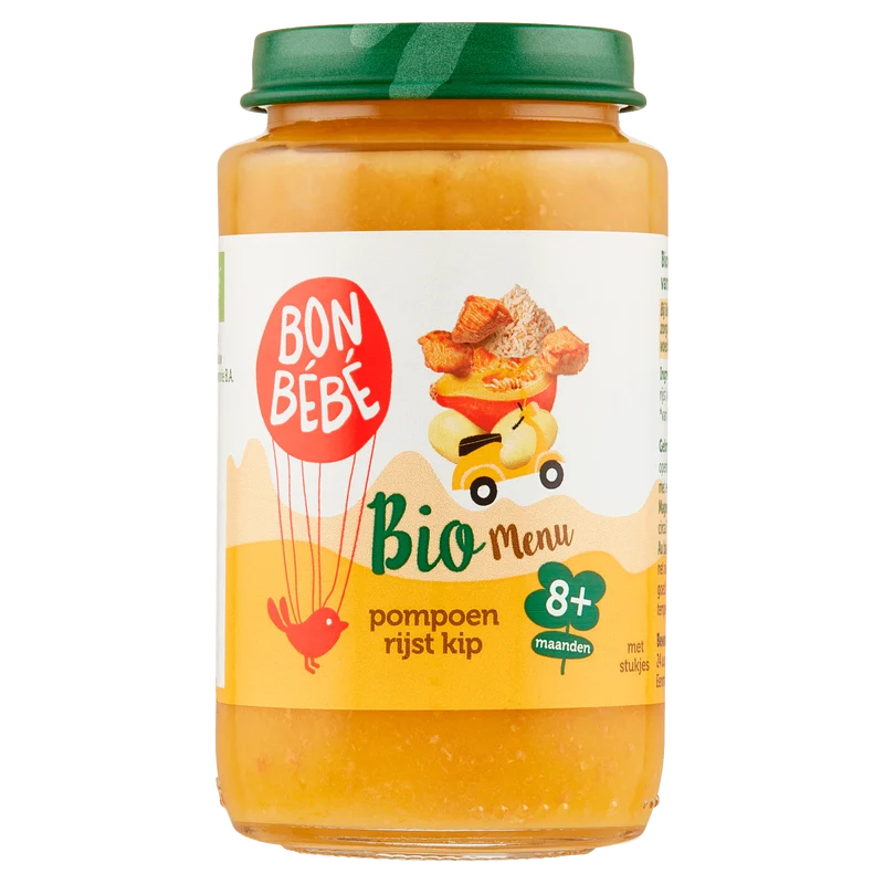 Bonbebe Bio M0817 pompoen rijst kip