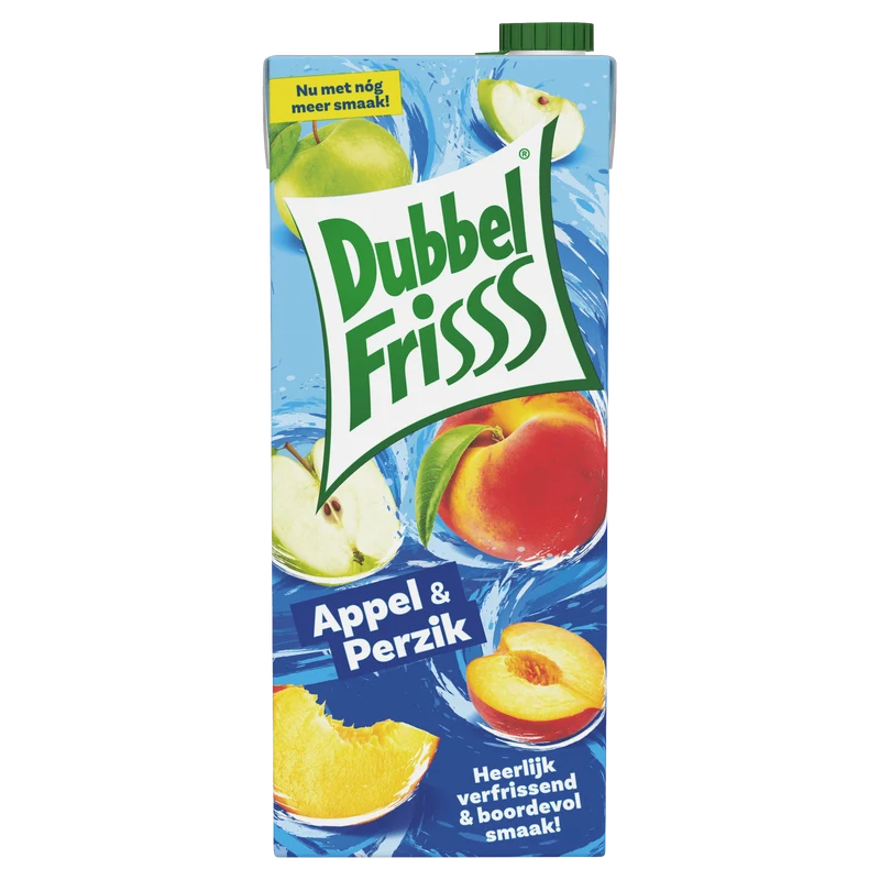 Dubbelfrisss Appel & perzik