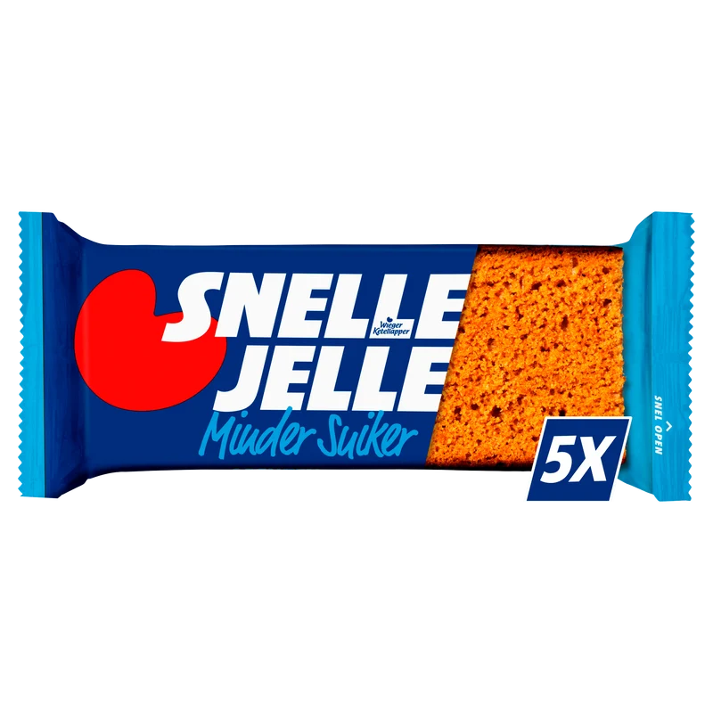 Snelle Jelle Kruidkoek minder suiker 5-pack