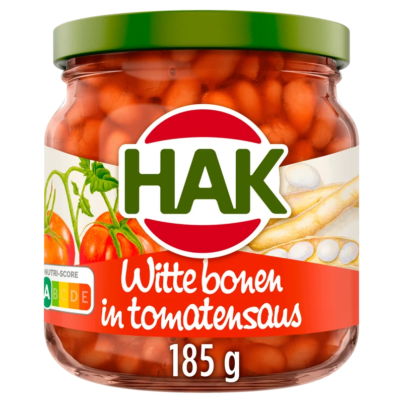 Hak Witte bonen in tomatensaus