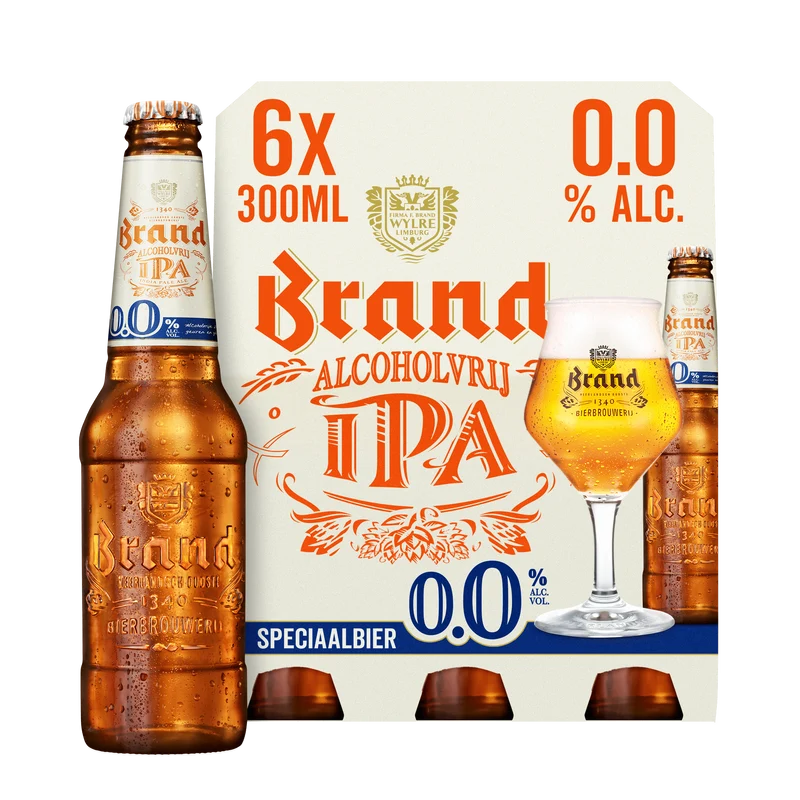 Brand IPA 0.0 bier fles