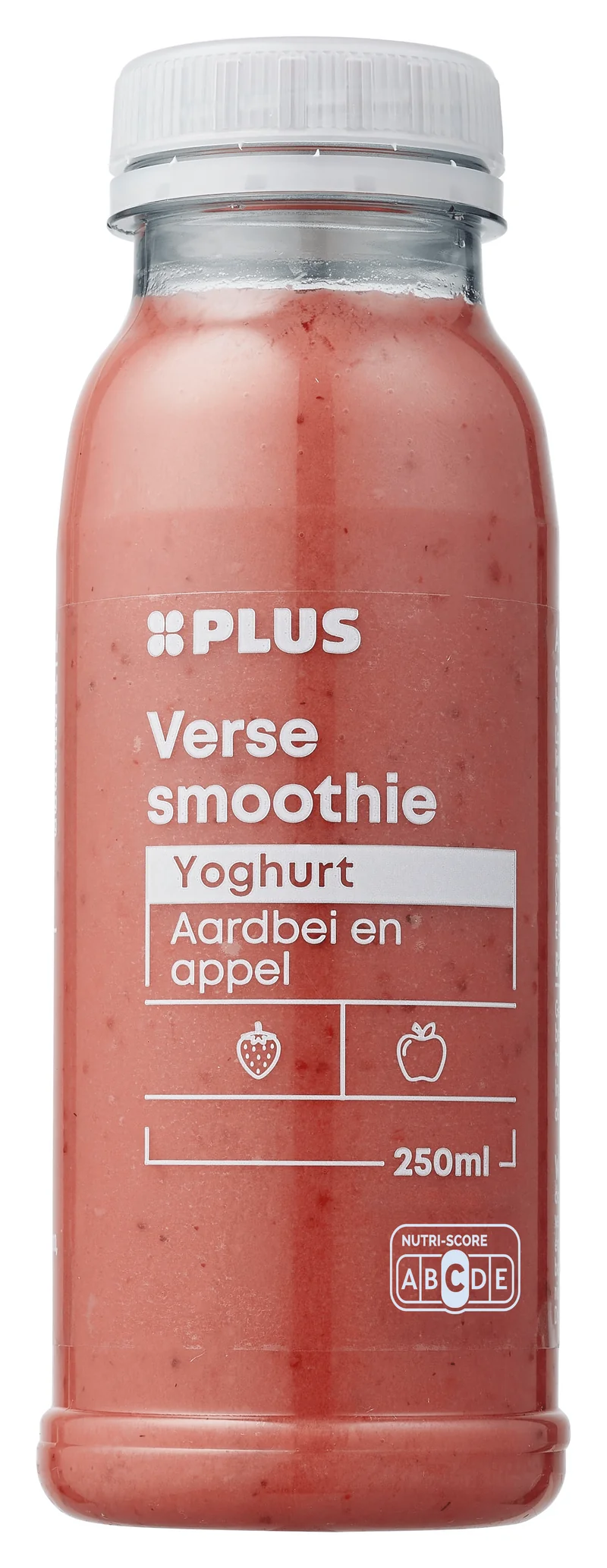 Verse smoothie yoghurt aardbei