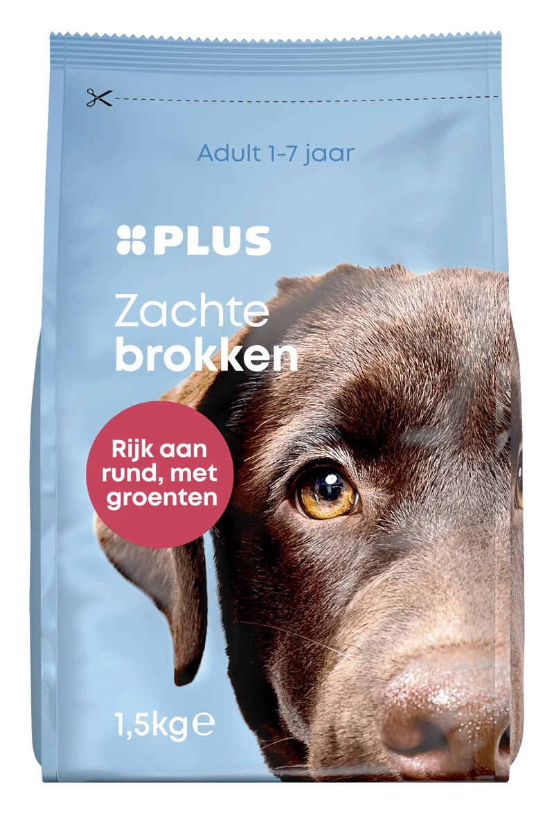 Zachte hondenbrokken adult