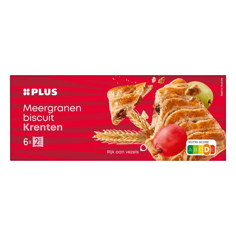 Meergranenbiscuit krenten