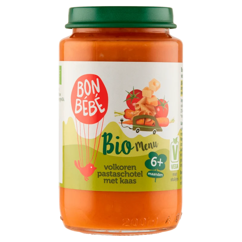 Bonbebe Bio M0615 pastaschotel met kaas