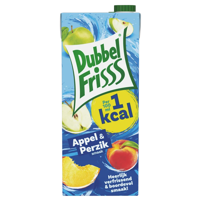Dubbelfrisss 1kcal Appel & perzik