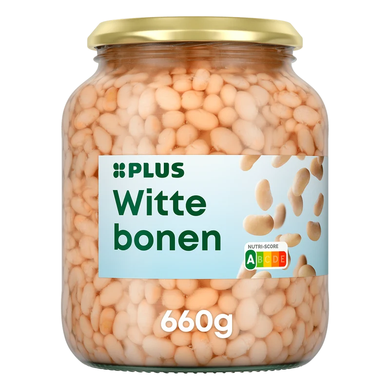 Witte bonen 0% toegevoegd zout
