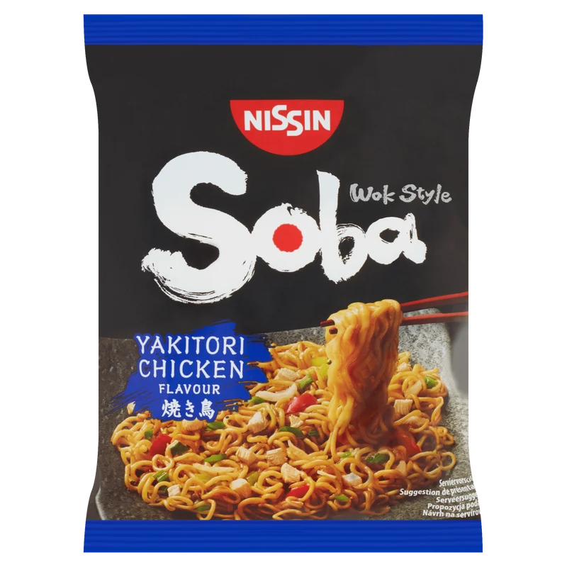 Nissin Soba noodles yakitori