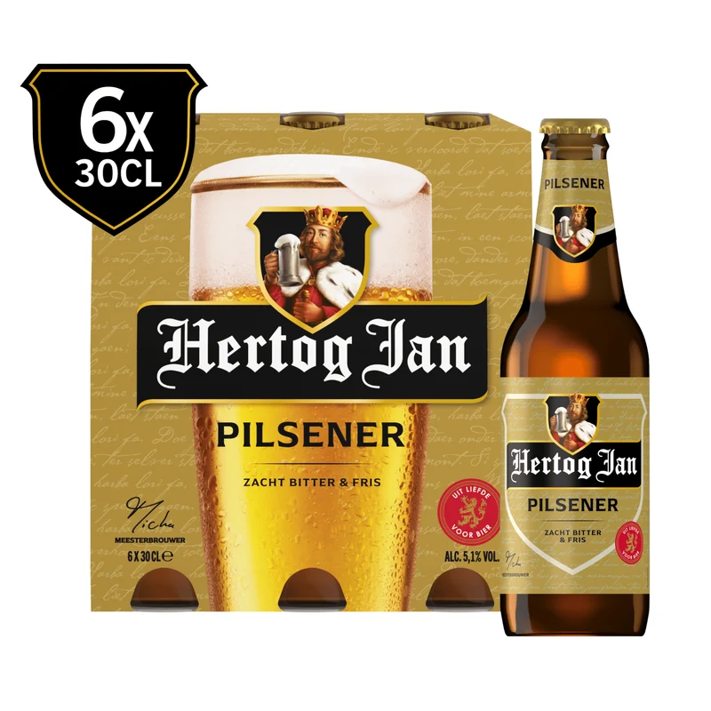 Hertog Jan Traditioneel natuurzuiver pilsener