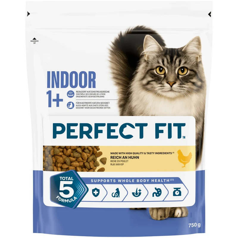 Perfect Fit Adult Indoor Kattenbrokken Kip