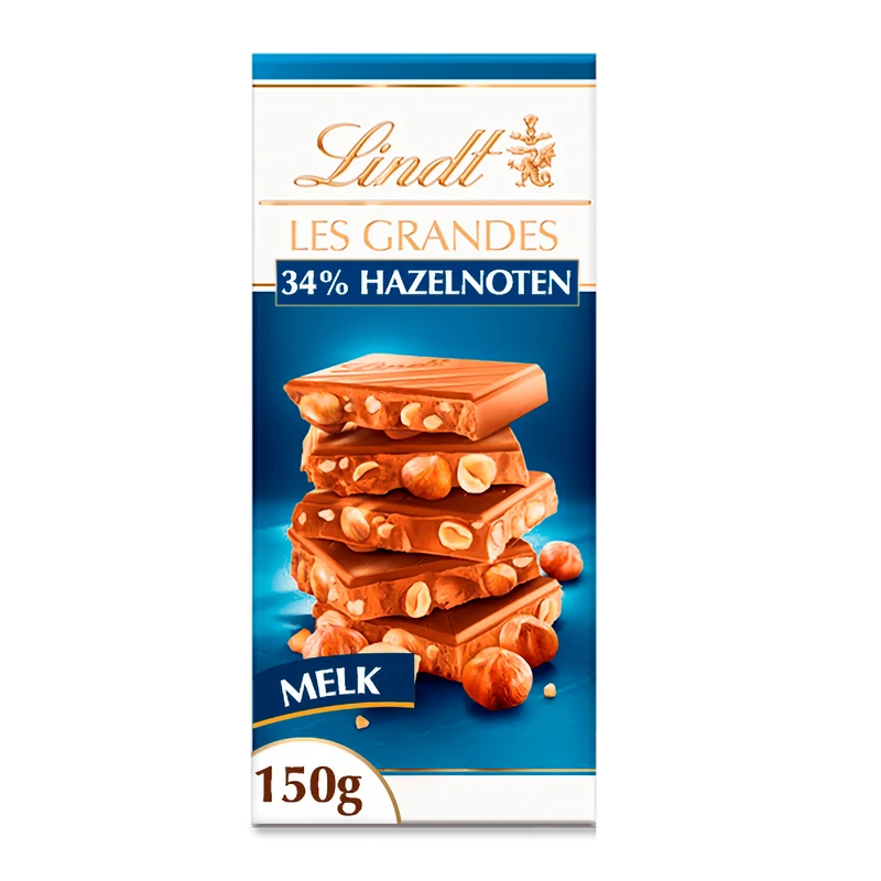 Lindt Les Grandes melk hazelnoot