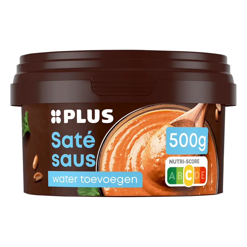 Satésaus geconcentreerd