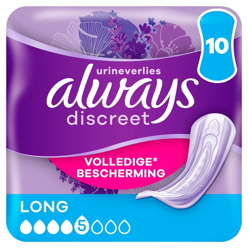 Always Discreet maandverband long