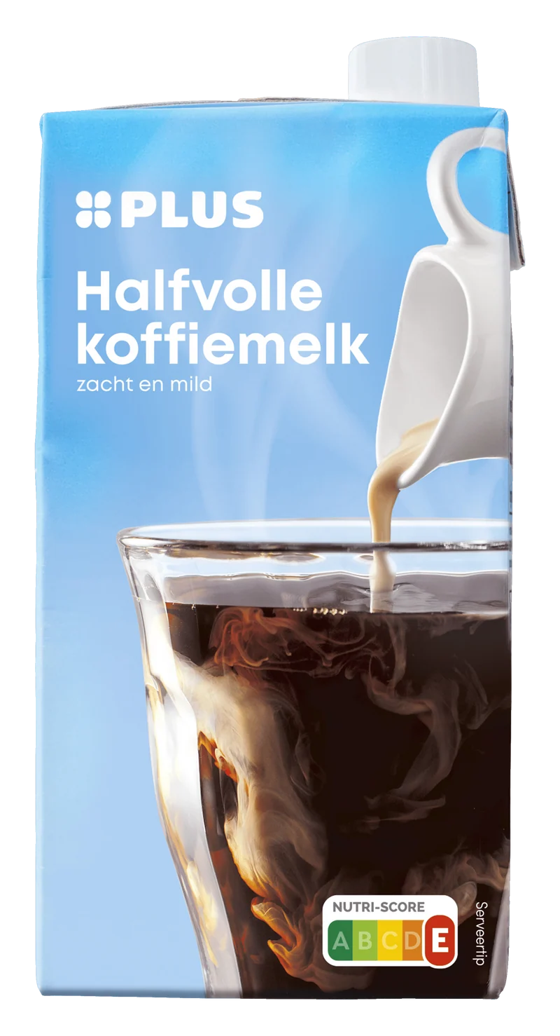 Halfvolle koffiemelk