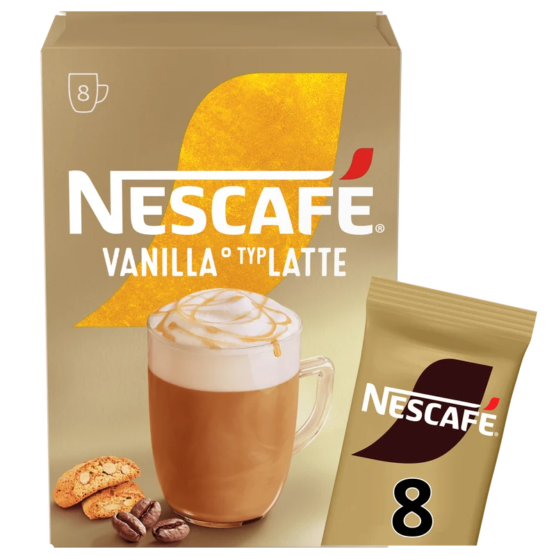 Nescafe Latte Vanilla Oploskoffie