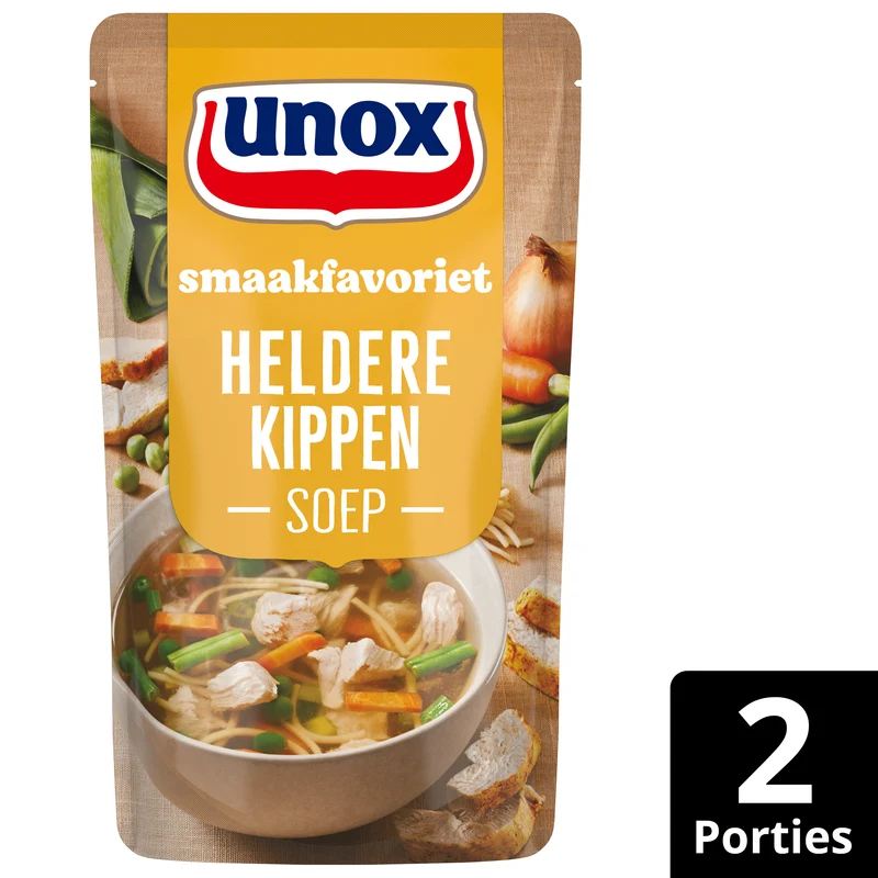 Unox Soep In Zak Heldere kippensoep
