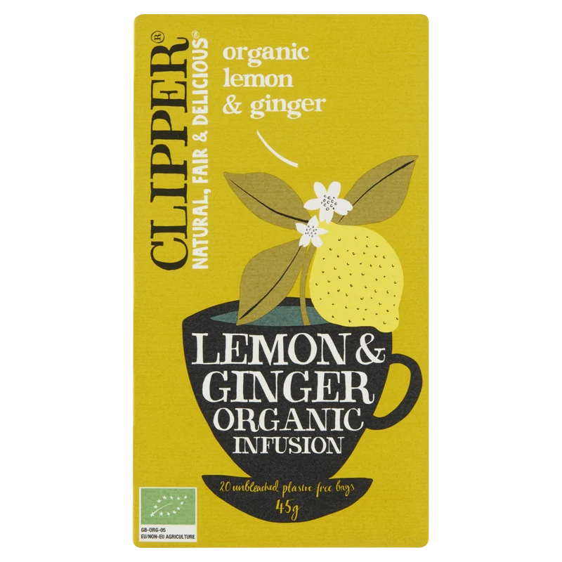 Clipper Lemon & Ginger
