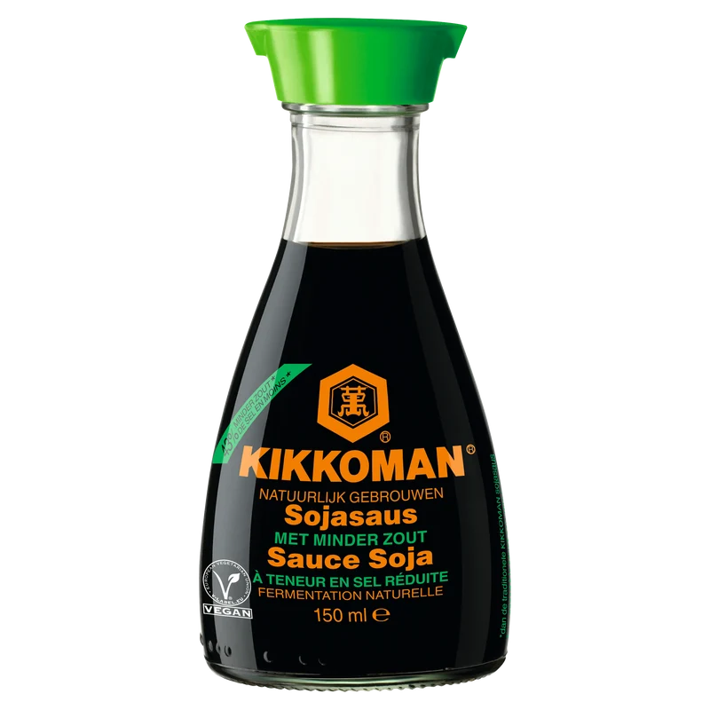 Kikkoman Sojasaus met minder zout