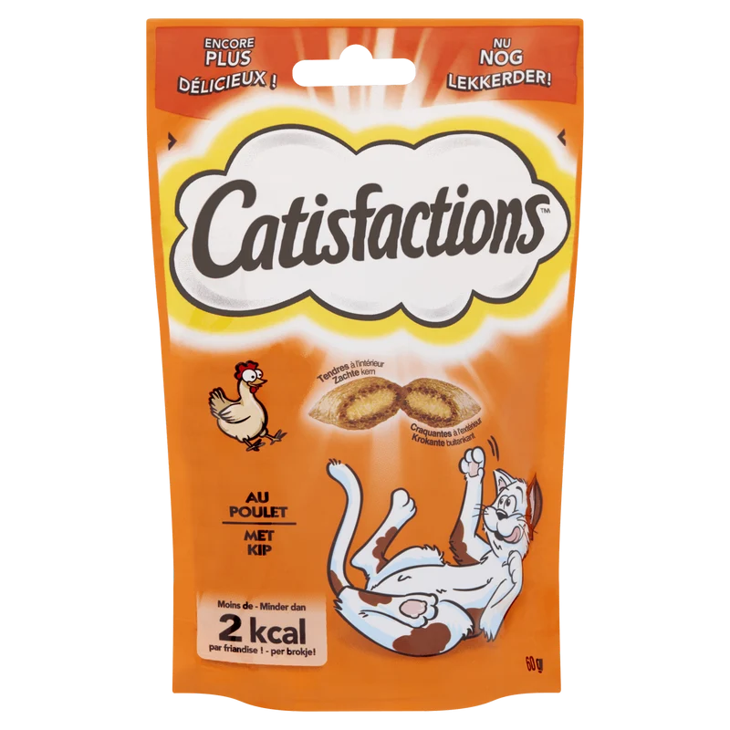 Catisfactions kattensnoepjes - Kip
