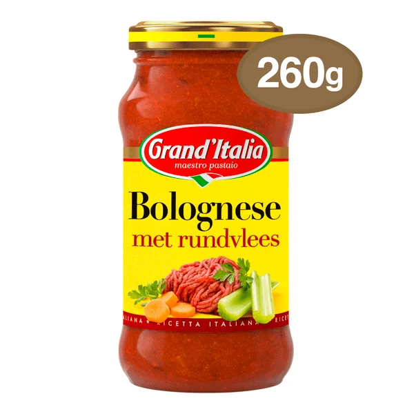 Grand'Italia Pastasaus Bolognese